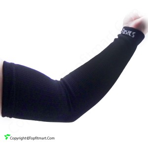 ساق دست پاور مدل بافت کبریتی  Power Arm Sleeve-45 بسته 2 عددی