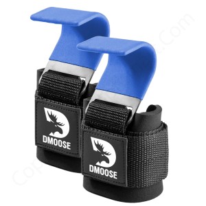 بند لیفت بدنسازی قلابدار دیموس مدل Weightlifting Hooks-60 بسته 2 عددی