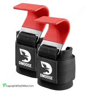 بند لیفت بدنسازی قلابدار دیموس مدل Weightlifting Hooks-60 بسته 2 عددی