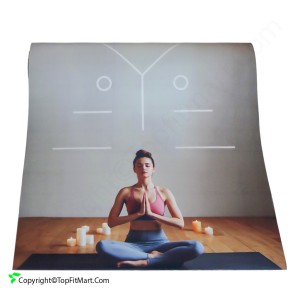 مت یوگا طرح دار مدل  SYM-180 ضخامت 5 میلی متر