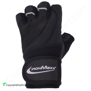 دستکش بدنسازی آیرون مکس مدل چرمی IMaxx-26