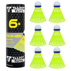 توپ بدمینتون تالبوت تورو مدل Tech-450 بسته 6 عددی