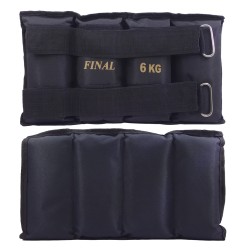 وزنه مچ پا فینال 6 کیلوگرمی مدل شنی F-006