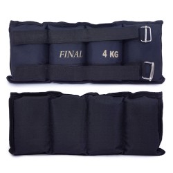 وزنه مچ پا فینال 4 کیلوگرمی مدل شنی F-004