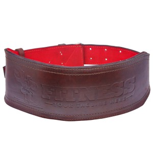 کمربند بدنسازی مدل چرم سگکی  Fitness-120