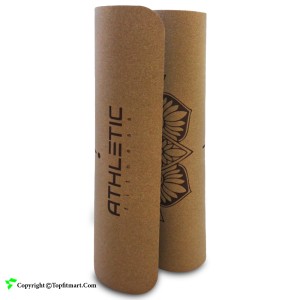 athlethic cork yoga mat 6mm