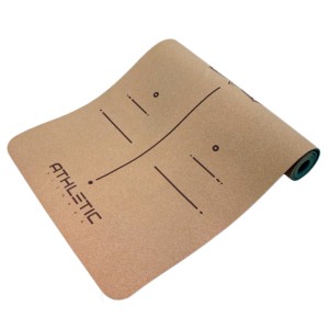 زیرانداز یوگا اتلتیک مدل چوب پنبه CORK-6 ضخامت 6 میلی متر