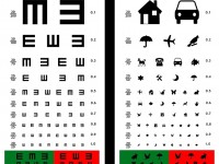 چارت دید اطفال با اپتو تایپ تصویری