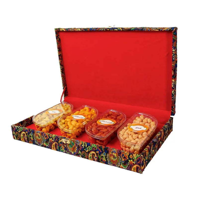 پک آجیل یلدایی ترمه مدل خاتون کدPY5537