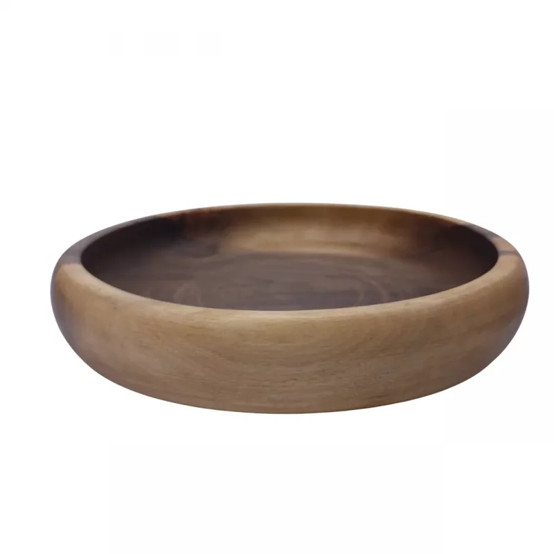 کاسه چوبی قطر 30 سانتی متر خمره ای کد WD5532