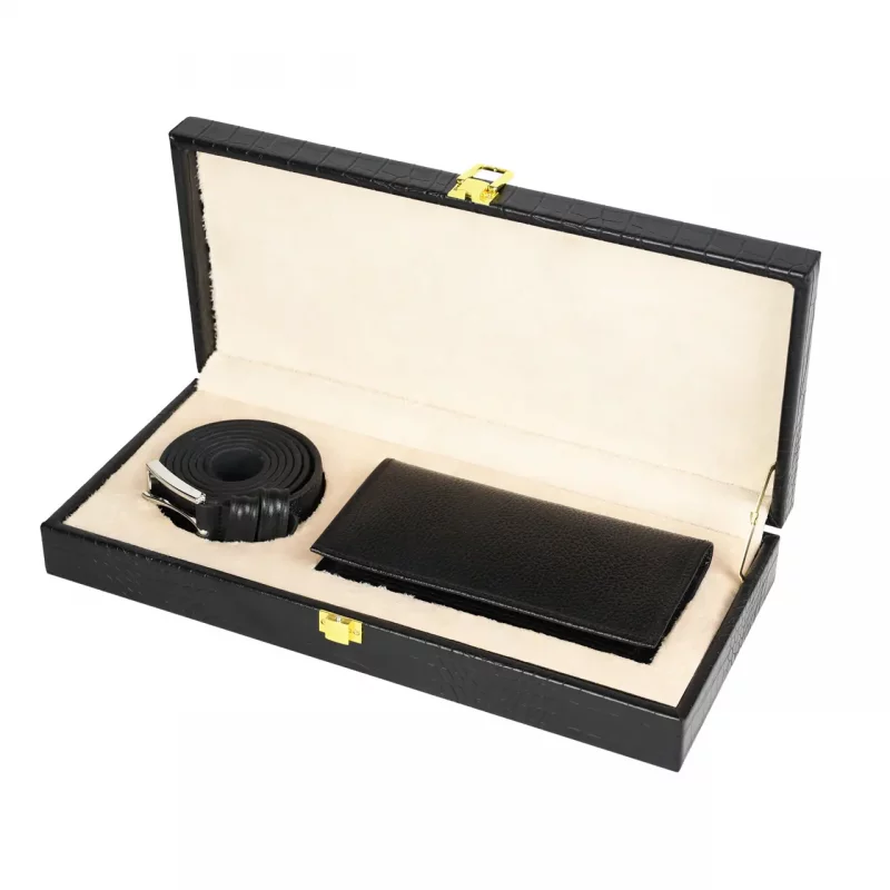 ست چرم مشکی کارن کد PL5511