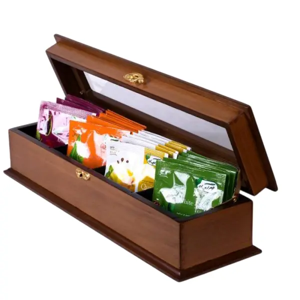 پک هدیه چوبی دمنوش کد PH5515