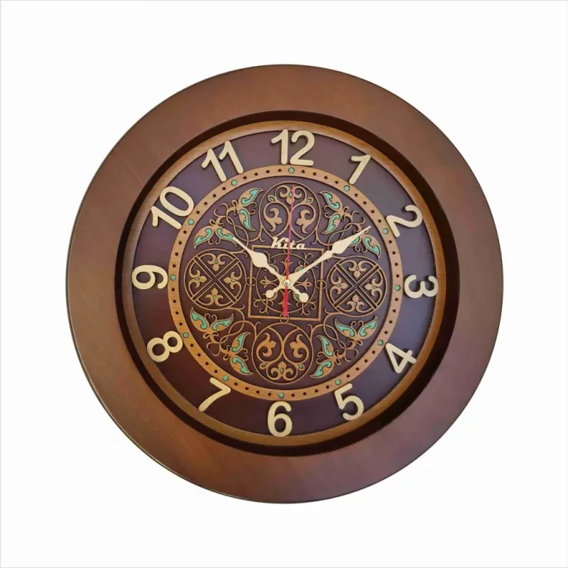 ساعت دیواری چوبی مدل رویال کدCks624