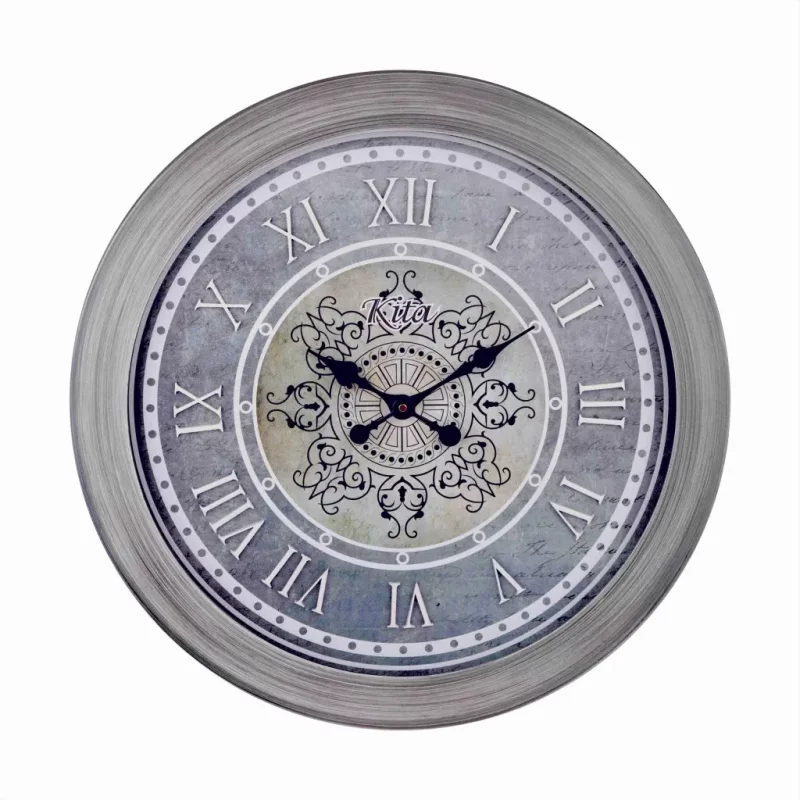 ساعت دیواری چرم و چوبی آنتیک کد ۷۱۳