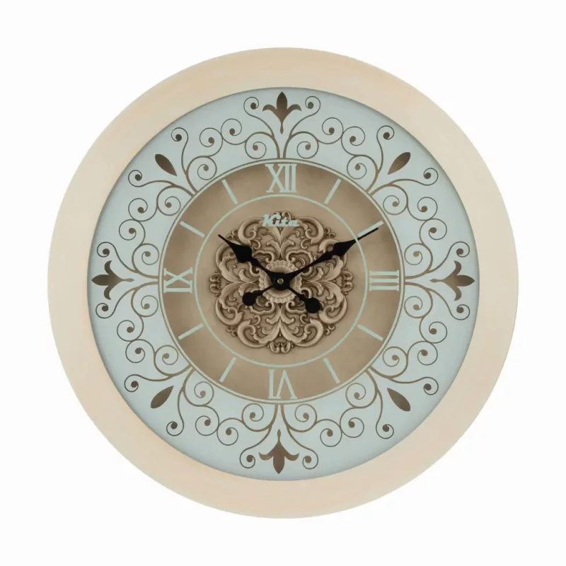 ساعت دیواری چوبی ویترایل کد 660k