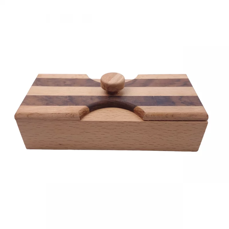 جعبه پذیرایی چوبی درب چرخشی  کد WD5869