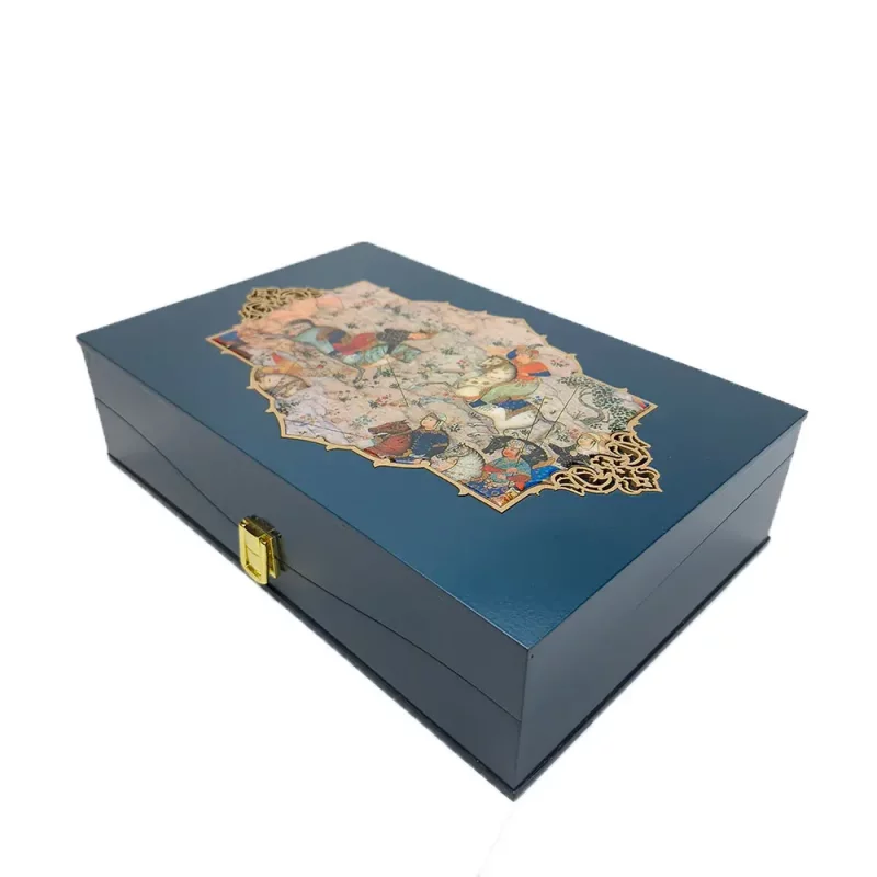 جعبه چوبی دمنوش و زعفران BW5500