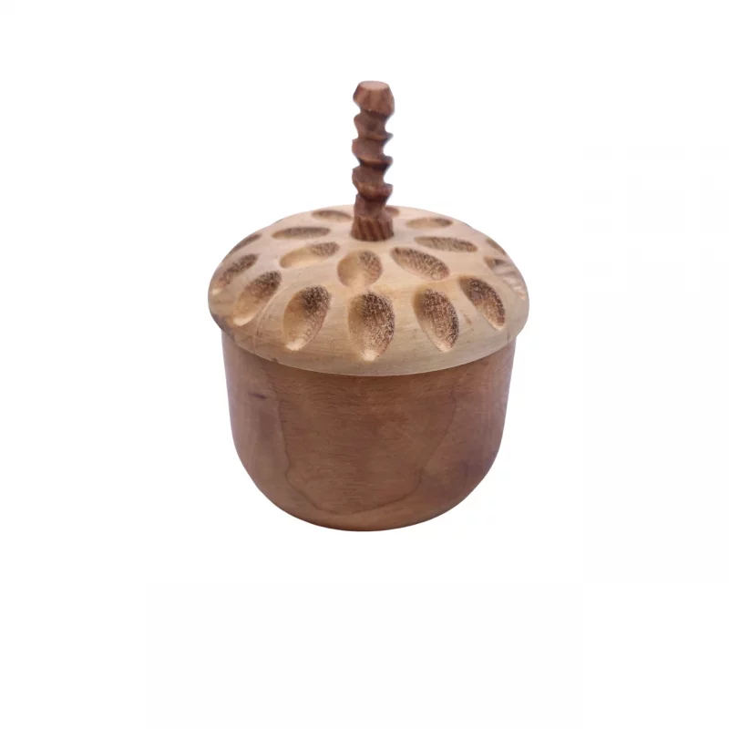 قندان چوبی قطر 9 سانتی متر کد WD5876