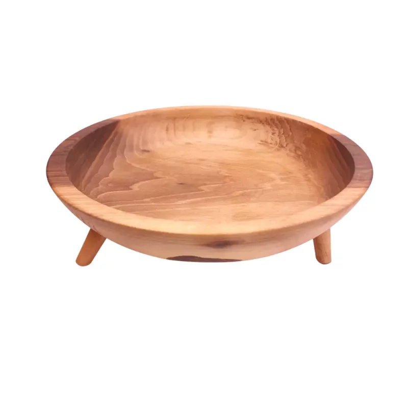 کاسه چوبی سه پایه کد WD5634