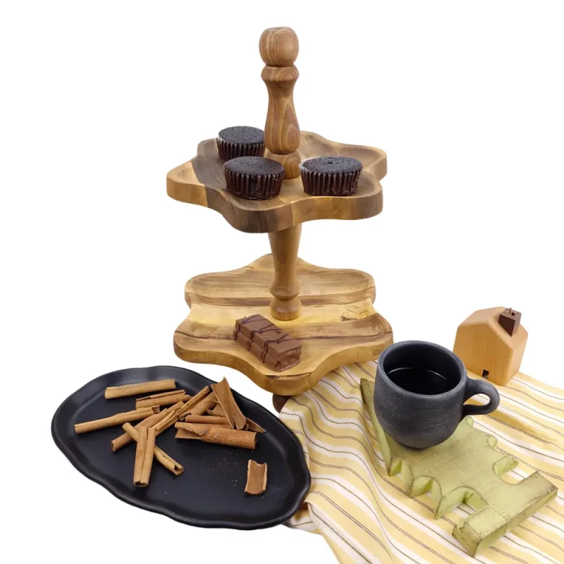 شیرینی خوری دو طبقه ستاره کد WD5758