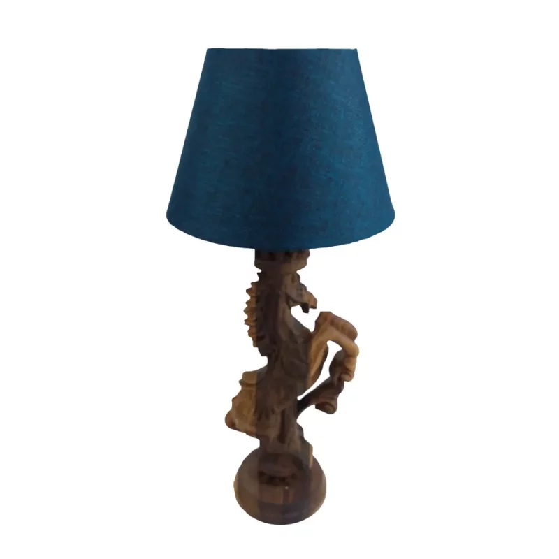 آباژور چوبی مدل اسب کد LA5511