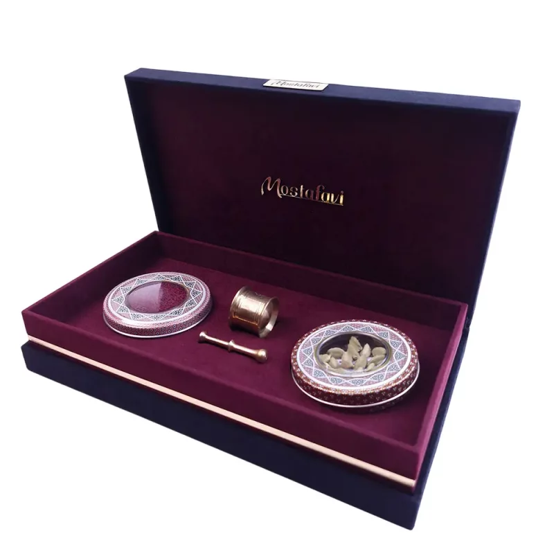 پک هدیه زعفران هل و هاون هستی PS5502