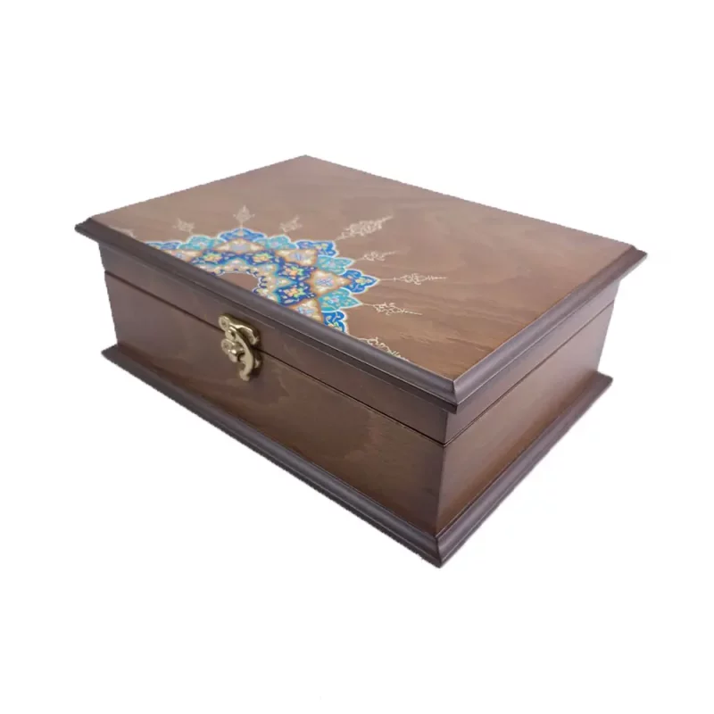 جعبه چوبی نگارگری کلاسیک کد BW5511