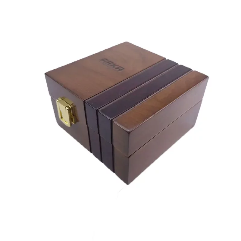 جعبه چوبی کراوات کد BW5509