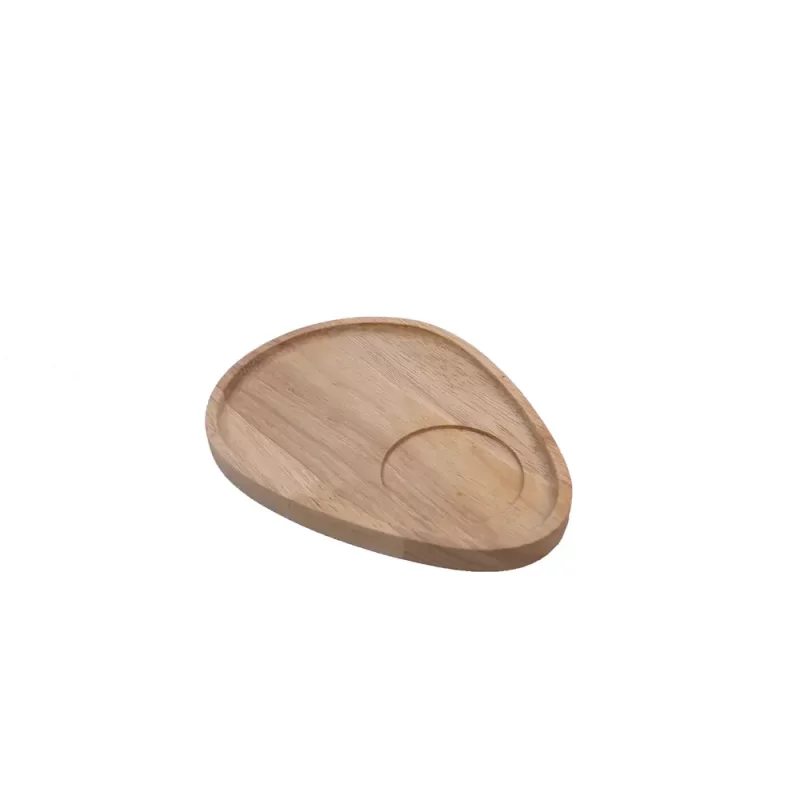 سرو چوبی تخم مرغی با جای فنجان کد WD5712