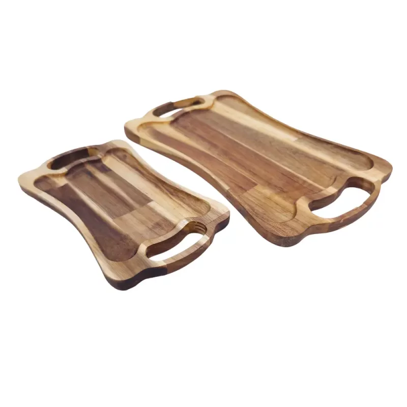 سینی کمر باریک چوبی کد WD5622