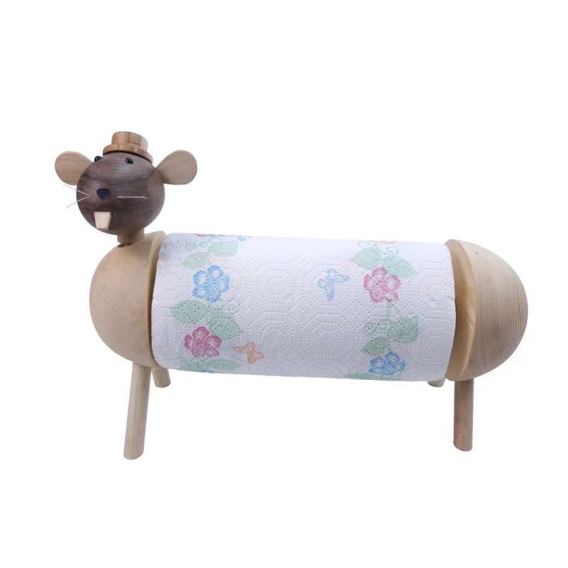 جا دستمال رولی طرح موش کد WD5898