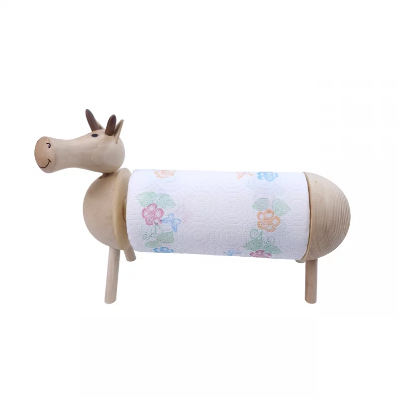 جا دستمال رولی طرح گاو کد WD5900