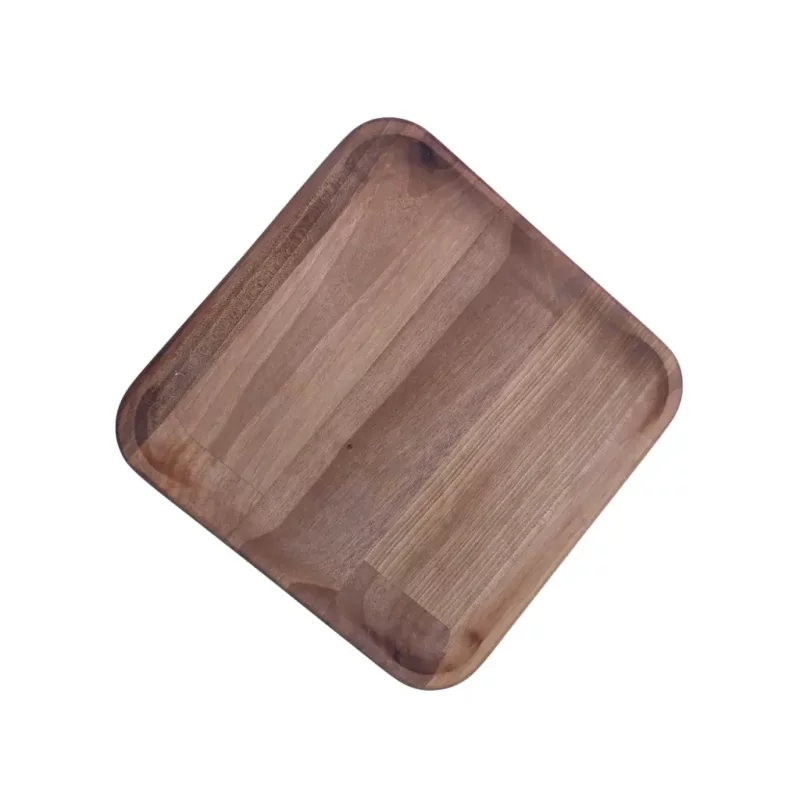 بشقاب چوبی مربع کد WD5518