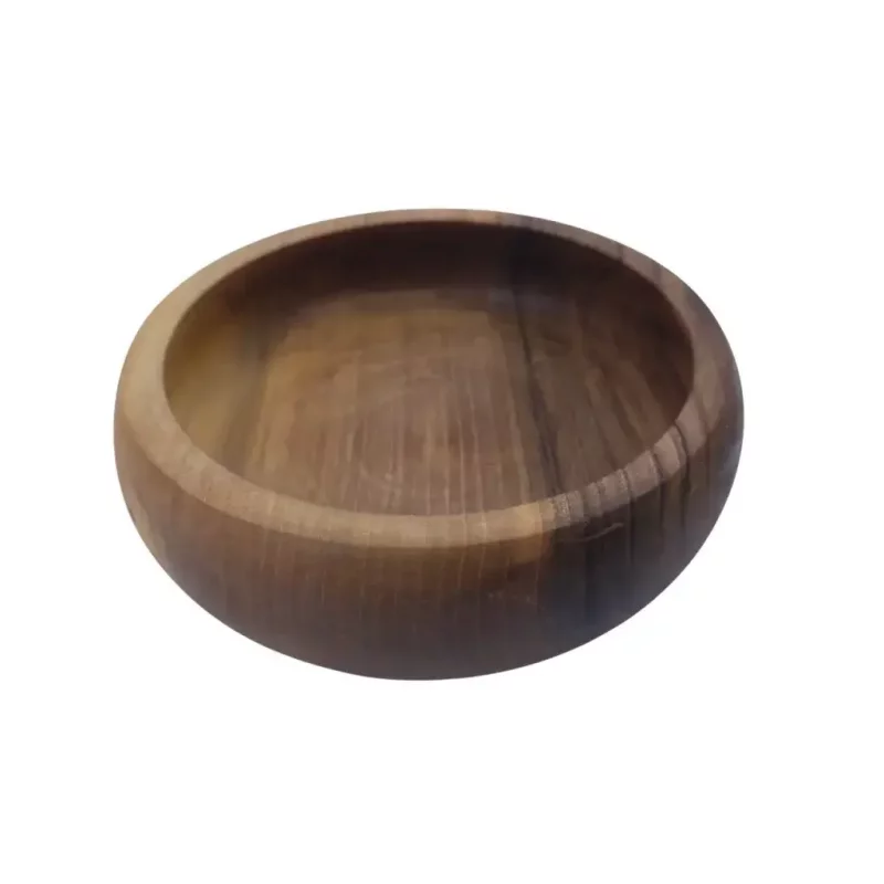کاسه چوبی قطر 20 سانتی متر خمره ای کد WD5530