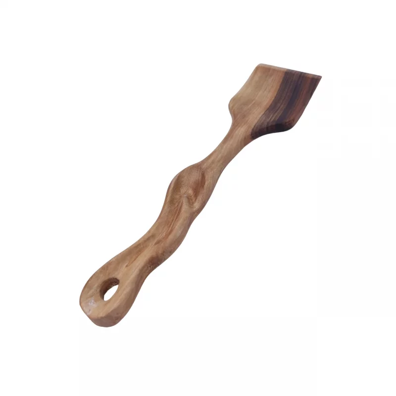 کفگیر چوبی دفرمه 26.5 سانت کد WD5907