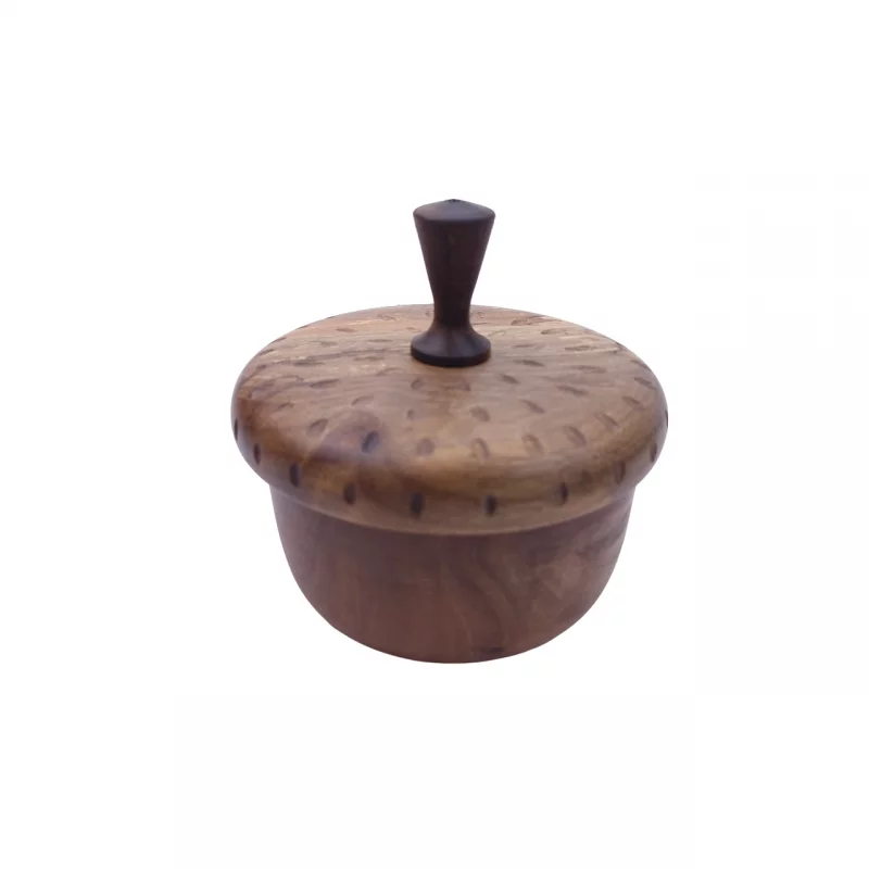 قندان چوبی طرح بلوط توسکا کد WD5913