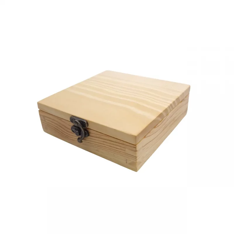 جعبه چوبی مربع کد BW5560