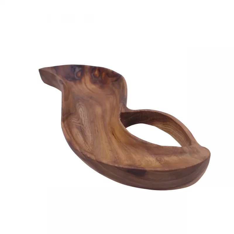 اردو چوبی اشکی شکل دسته دار کد WD6009