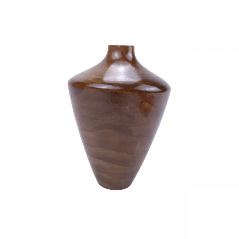 گلدان چوبی طرح کوزه کد WD6018