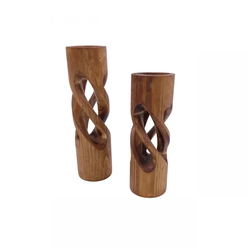 شمعدان دوتایی مارپیچ کد WD5979