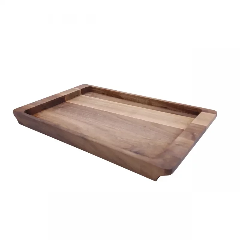 سینی چوبی ساده  40 سانت کد WD6002