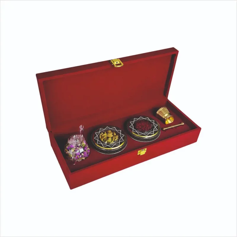 پک هدیه زعفران و هل مدل پرنیان کد PZ154