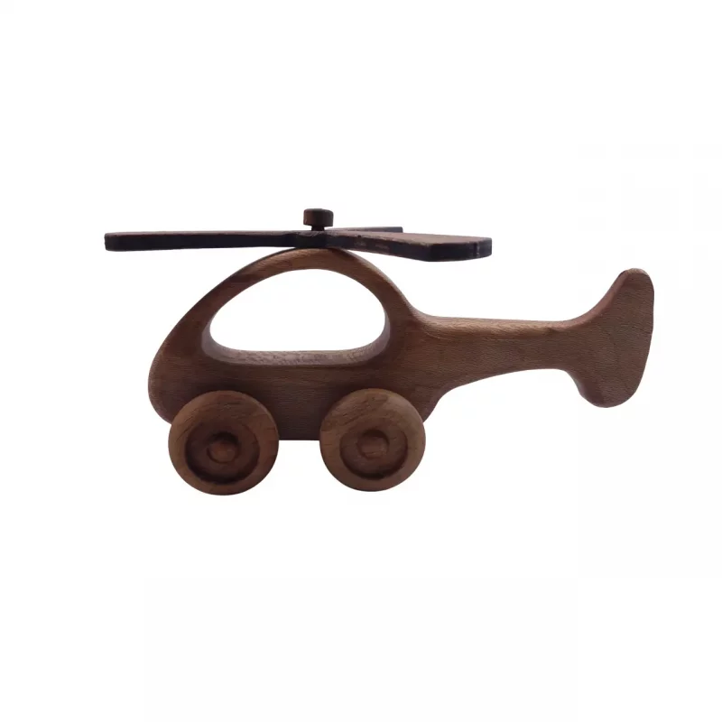 اسباب بازی چوبی هلیکوپتر تک ملخه کد WD6053