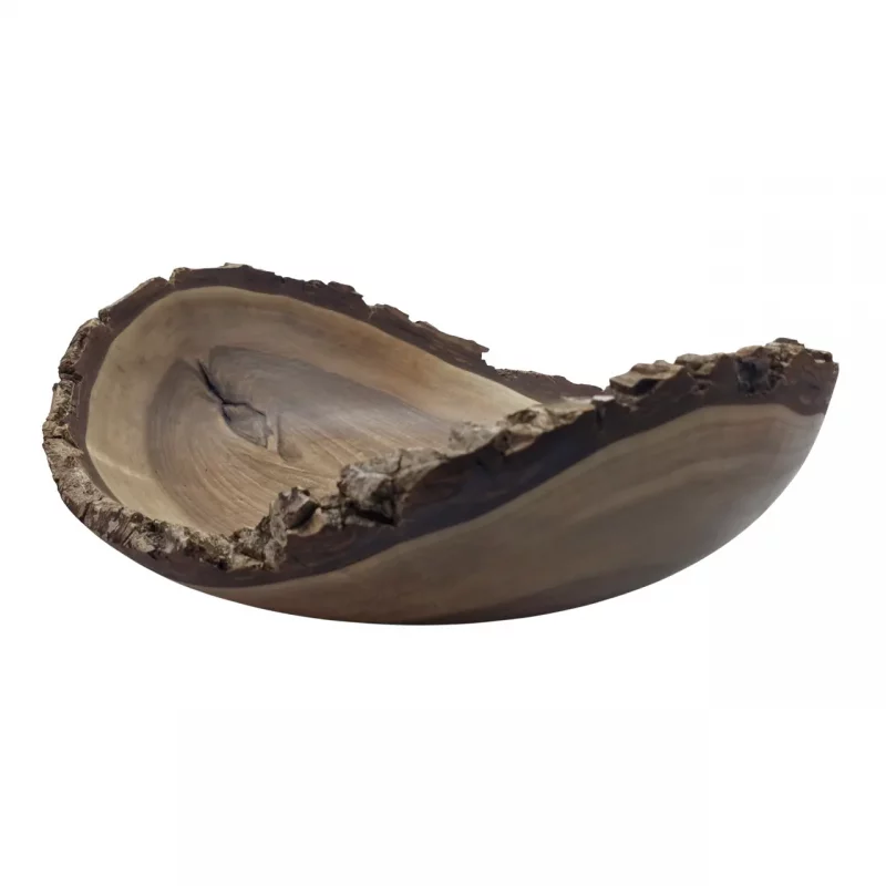 کاسه چوبی گردو دست ساز سایز بزرگ کد WD6050