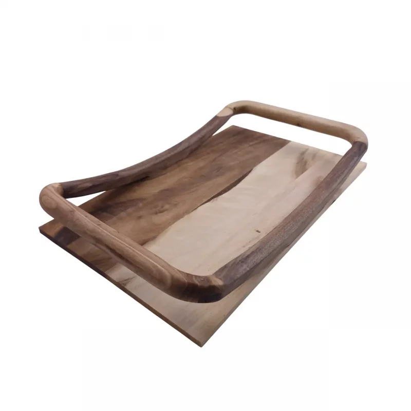 سینی چوبی مستطیل فانتزی کد WD6073