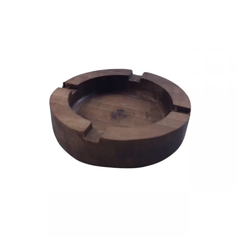 زیر سیگاری چوبی گرد کد WD6085