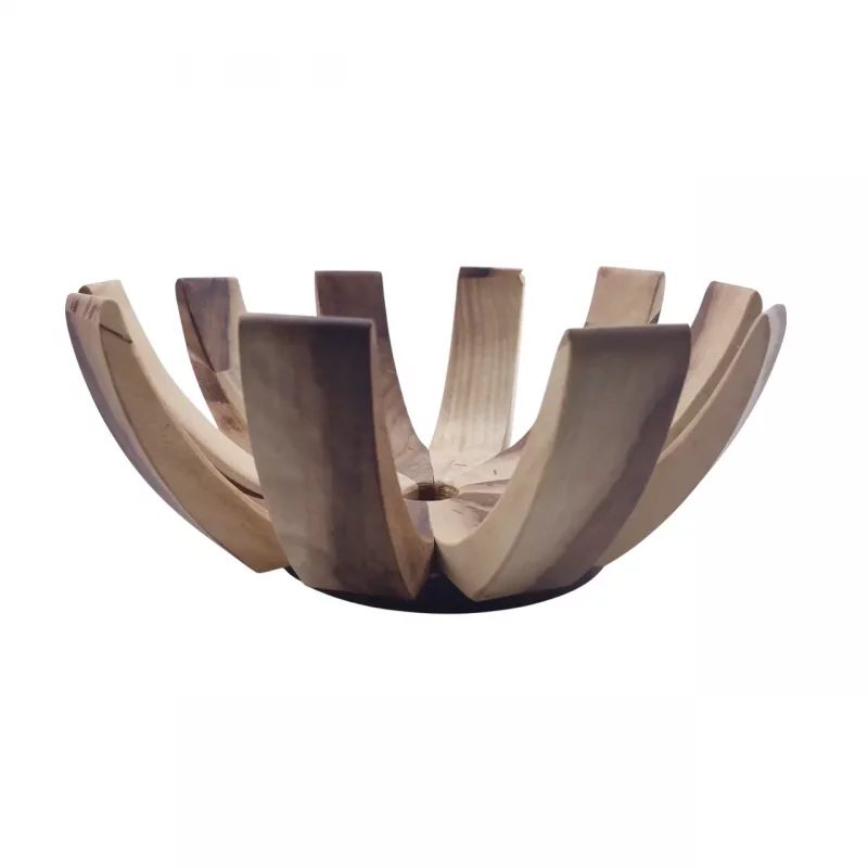 کاسه چوبی میوه خوری کد WD6093