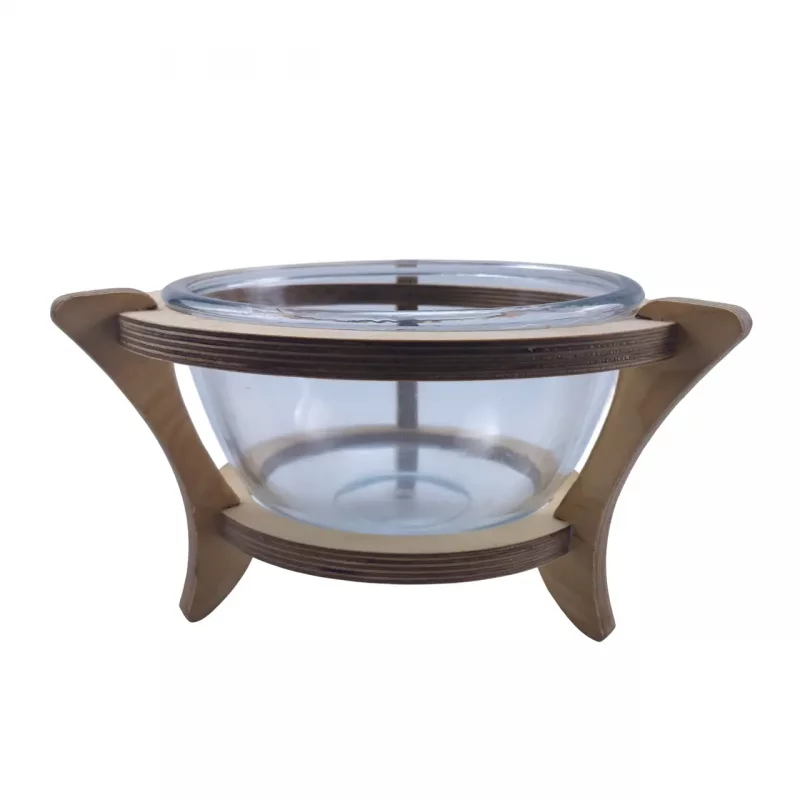 سوفله خوری با کاسه شیشه ای کد WD6129