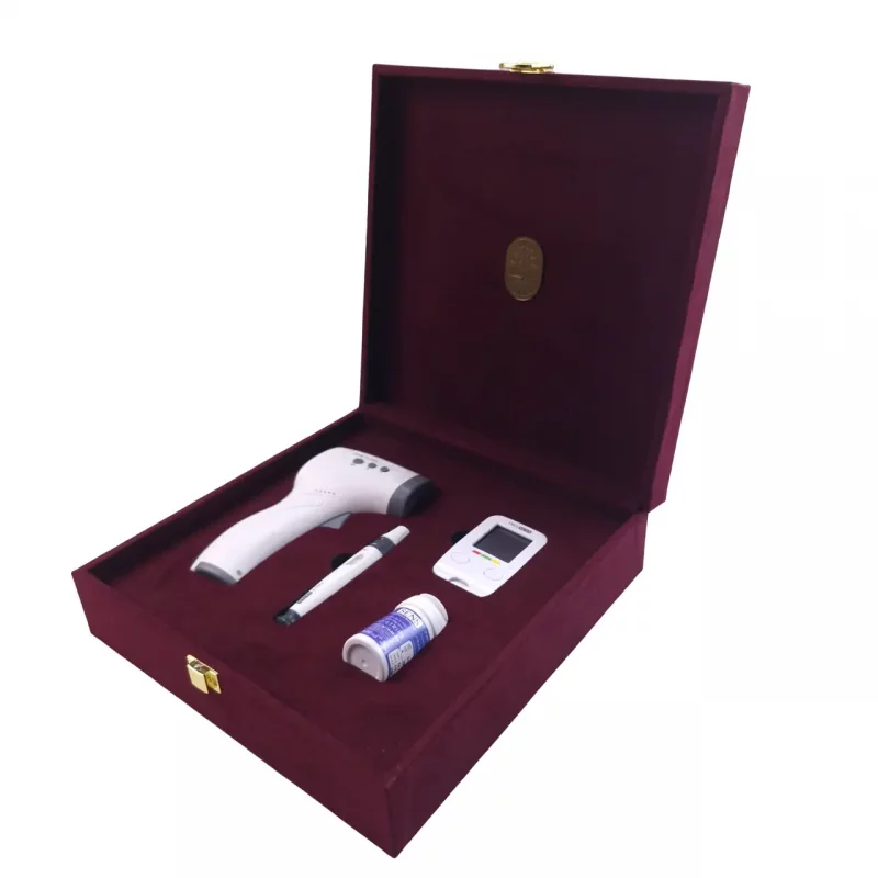 پک هدیه  تب سنج و تست قند خون  الوین کد PM5503