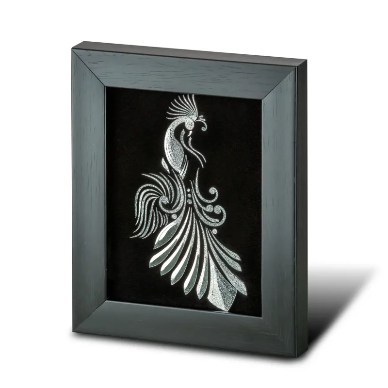 تابلو معرق طرح ققنوس  کد BO5507